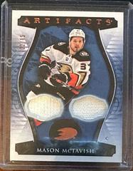 Mason McTavish [Material Orange] Hockey Cards 2023 Upper Deck Artifacts Prices