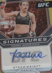 Joanna Jedrzejczyk [Gold] Ufc Cards 2021 Panini Prizm UFC Signatures Prices