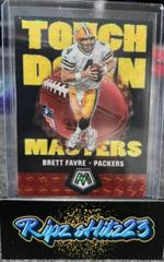 Brett Favre [Gold Fluorescent] #TM11 Football Cards 2020 Panini Mosaic Touchdown Masters Prices