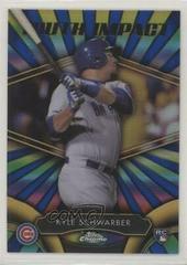 Kyle Schwarber #YI-7 Baseball Cards 2016 Topps Chrome Youth Impact Prices