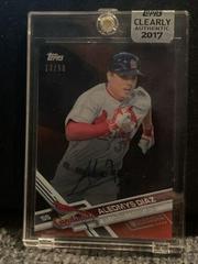 Aledmys Diaz [Red] Baseball Cards 2017 Topps Clearly Authentic Autographs Prices
