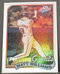 Matt Williams #51 Baseball Cards 2005 Topps All Time Fan Favorites Prices