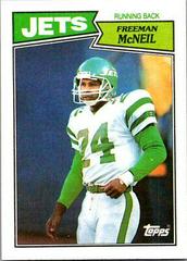 Freeman McNeil #33 Football Cards 1987 Topps American UK Prices