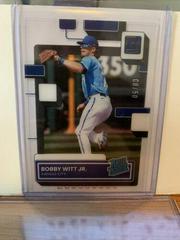 Bobby Witt Jr. [Blue] #74 Baseball Cards 2022 Panini Chronicles Clearly Donruss Prices