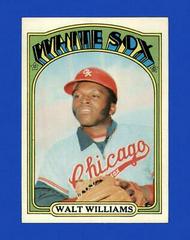 Walt Williams #15 Baseball Cards 1972 Topps Prices