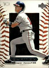 Chipper Jones #8 Baseball Cards 2000 Upper Deck Ovation Prices
