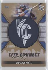 Salvador Perez [Gold] #CC-SP Baseball Cards 2023 Topps City Connect Commemorative Patch Prices