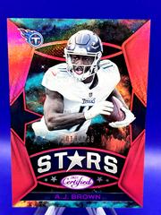 A. J. Brown [Pink] #CS-9 Football Cards 2021 Panini Certified Stars Prices