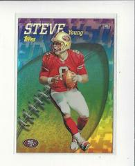 Steve Young [Refractor] #M1 Football Cards 1998 Topps Mystery Finest Prices