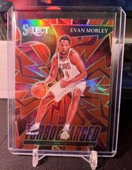 Evan Mobley [Red Prizm] #10 Basketball Cards 2021 Panini Select Turbo Charged Prices