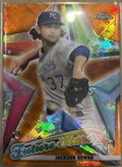 Jackson Kowar [Orange] #FS-3 Baseball Cards 2022 Topps Chrome Logofractor Future Stars Prices