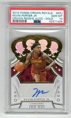 Kevin Porter Jr. [Gold] #CR-KPJ Basketball Cards 2019 Panini Crown Royale Rookie Autographs Prices