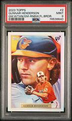 Gunnar Henderson [Rainbow Foil] Baseball Cards 2023 Topps Game Within the Game Prices