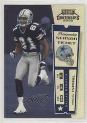 Rocket Ismail [Championship Ticket] #25 Football Cards 2000 Playoff Contenders Prices