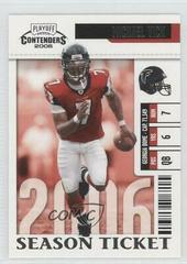 Michael Vick #5 Football Cards 2006 Playoff Contenders Prices