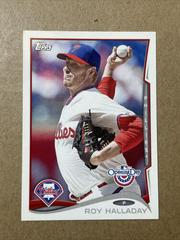 Roy Halladay #41 Baseball Cards 2014 Topps Opening Day Prices