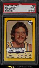 Kurt Rambis Perforated #26 Basketball Cards 1985 Jms Game Prices