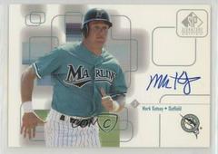 Mark Kotsay #MK Baseball Cards 1999 SP Signature Autographs Prices