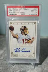 Kirk Cousins [Autograph Gold] Football Cards 2012 Panini National Treasures Prices