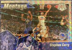 Stephen Curry [Fast Break Silver] Basketball Cards 2019 Panini Mosaic Montage Prices