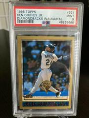 Ken Griffey Jr. [Diamondbacks Inaugural] Baseball Cards 1998 Topps Prices