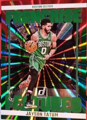 Jayson Tatum [Red Green] #1 Basketball Cards 2023 Panini Donruss Franchise Features Prices