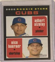 Nico Hoerner, Adbert Alzolay [French Text] Baseball Cards 2020 Topps Heritage Prices