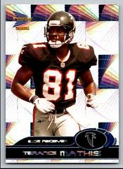 Terance Mathis [Holographic Mirror] #6 Football Cards 2000 Pacific Prism Prospects Prices