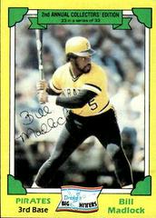Bill Madlock #23 Baseball Cards 1982 Topps Drake's Big Hitters Prices