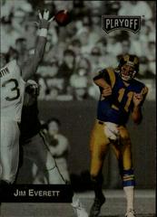 Jim Everett #108 Football Cards 1993 Playoff Prices