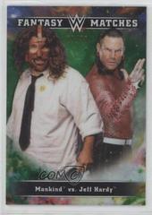 Mankind, Jeff Hardy [Green] #FM-15 Wrestling Cards 2020 Topps WWE Chrome Fantasy Matches Prices