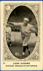Leon Cadore Baseball Cards 1922 Neilson's Chocolate Type I Prices