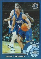 Steve Nash [Refractor] Basketball Cards 2002 Topps Chrome Prices
