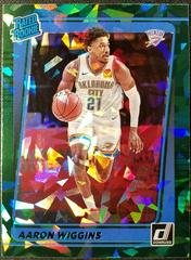Aaron Wiggins [Green Ice] #241 Basketball Cards 2021 Panini Donruss Prices