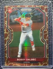 Bobby Dalbec [Giraffe Prizm] Baseball Cards 2021 Panini Prizm Prices