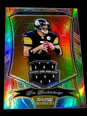 Ben Roethlisberger [Jersey Gold Refractor] #51 Football Cards 2009 Bowman Sterling Prices