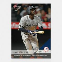 Didi Gregorius Baseball Cards 2018 Topps Now Prices