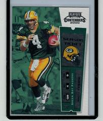Brett Favre [Championship Ticket] #38 Football Cards 2000 Playoff Contenders Prices