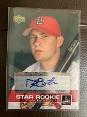 Daric Barton [Autograph] Baseball Cards 2003 Upper Deck Prospect Premieres Prices