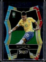Neymar Jr. [Tie Dye Prizm Die Cut] Soccer Cards 2016 Panini Select Prices