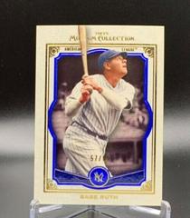 Babe Ruth [Blue] #68 Baseball Cards 2013 Topps Museum Collection Prices