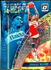Dominique Wilkins Basketball Cards 2018 Panini Donruss Optic All Clear for Takeoff Prices