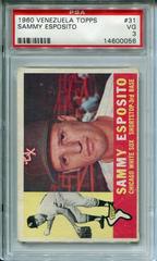Sammy Esposito #31 Baseball Cards 1960 Venezuela Topps Prices