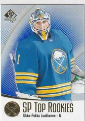 Ukko Pekka Luukkonen [Blue] #TR-23 Hockey Cards 2021 SP Authentic Top Rookies Prices