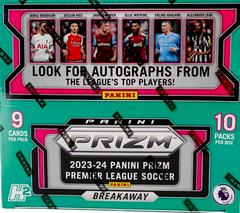 Breakaway Box Soccer Cards 2023 Panini Prizm Premier League Prices