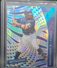 Ronald Acuna Jr. [Cubic] #92 Baseball Cards 2021 Panini Chronicles Revolution Prices