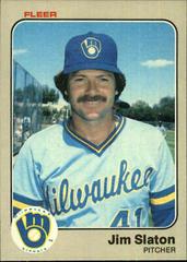 Jim Slaton #46 Baseball Cards 1983 Fleer Prices