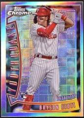 Bryson Stott #YQ-17 Baseball Cards 2022 Topps Chrome Youthquake Prices