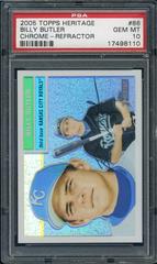 Billy Butler [Refractor] #86 Baseball Cards 2005 Topps Heritage Chrome Prices