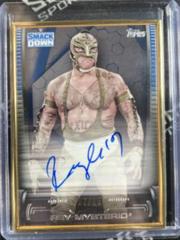 Rey Mysterio [Blue] Wrestling Cards 2021 Topps WWE Undisputed Framed Autographs Prices